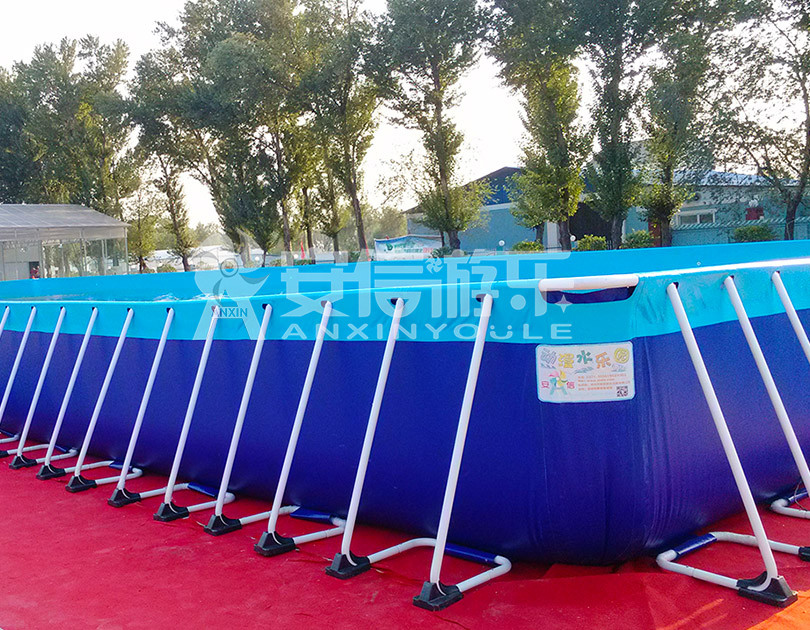 ANXIN Inflatable obstacle course floating mobile water park