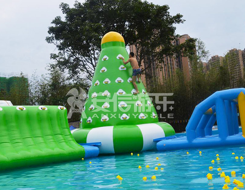 ANXIN Inflatable obstacle course floating mobile water park