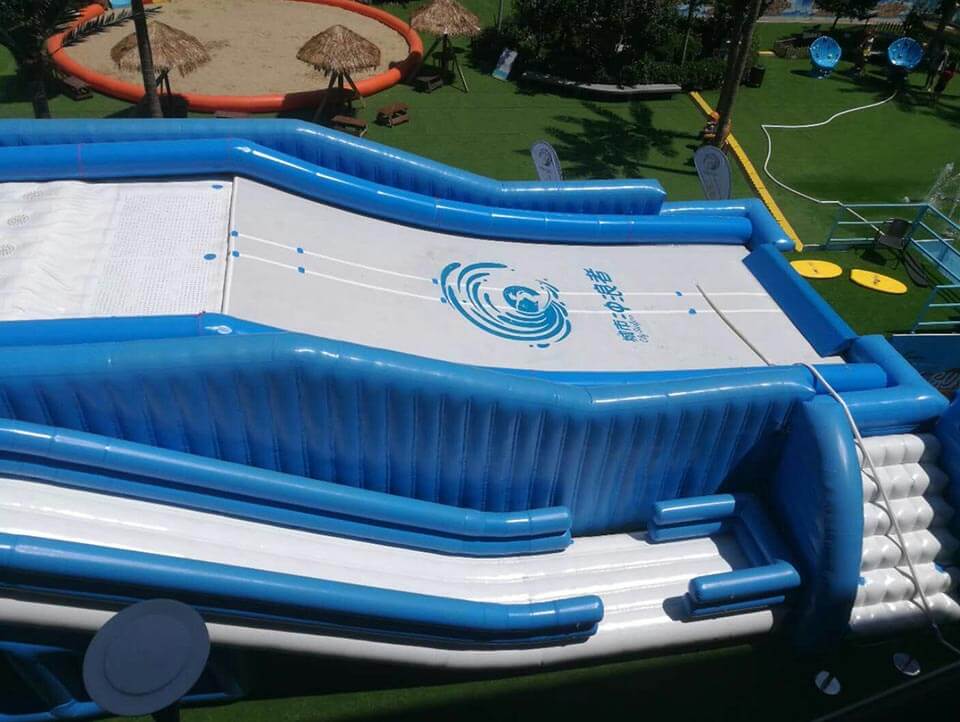 Inflatable Surf Simulator