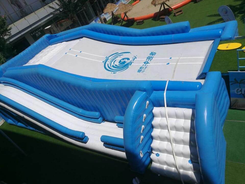 Inflatable Surf Simulator