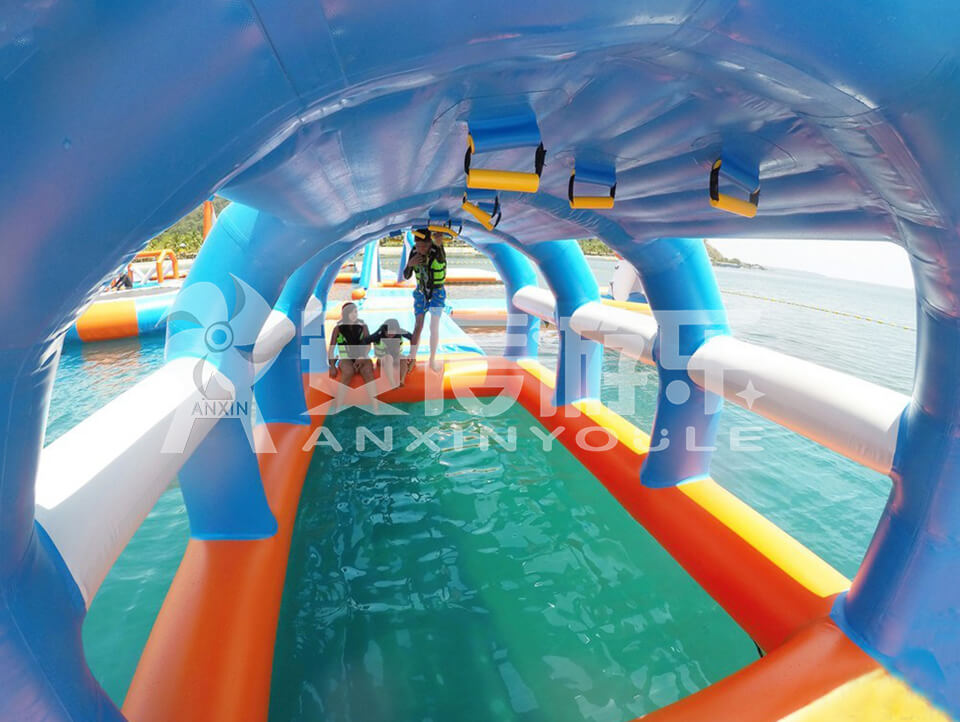 Inflatable Floating Water Park obstacle course