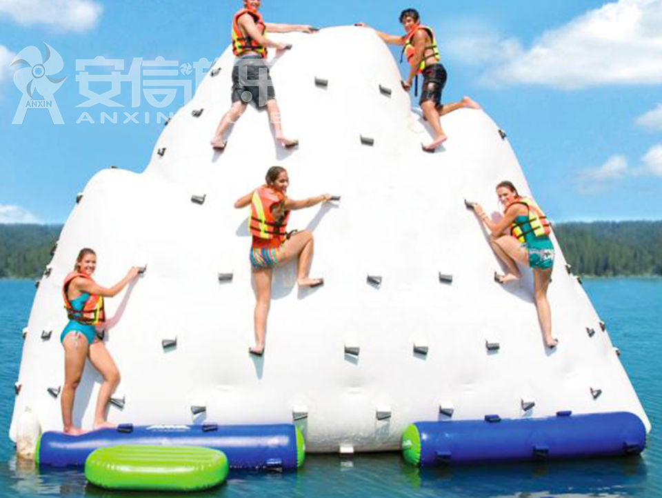 inflatable iceberg climbing