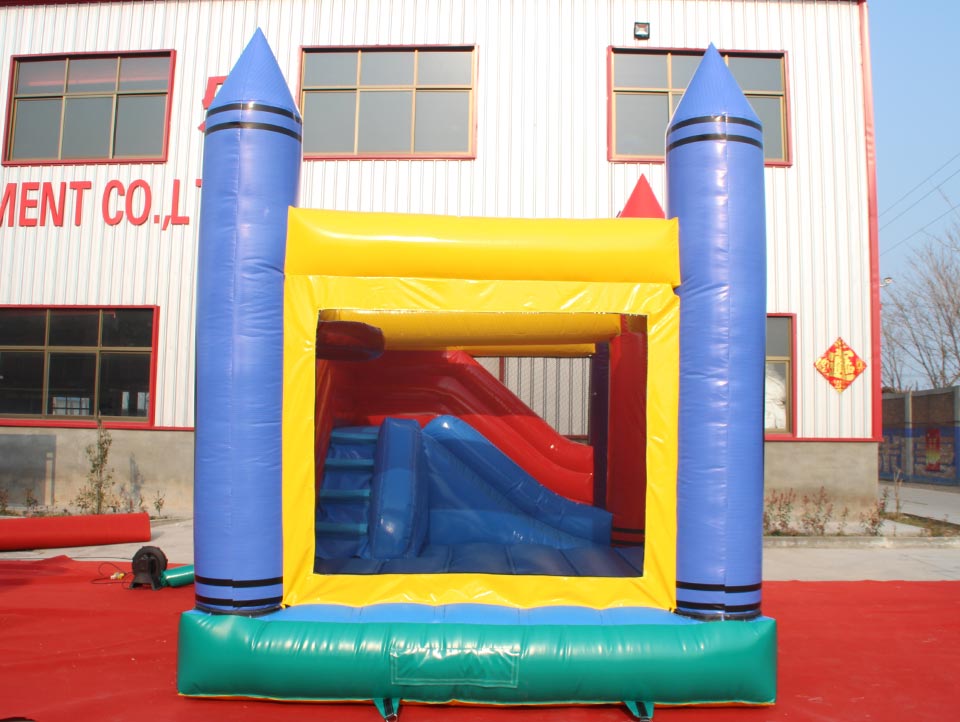 Inflatable Crayon Playland Castle