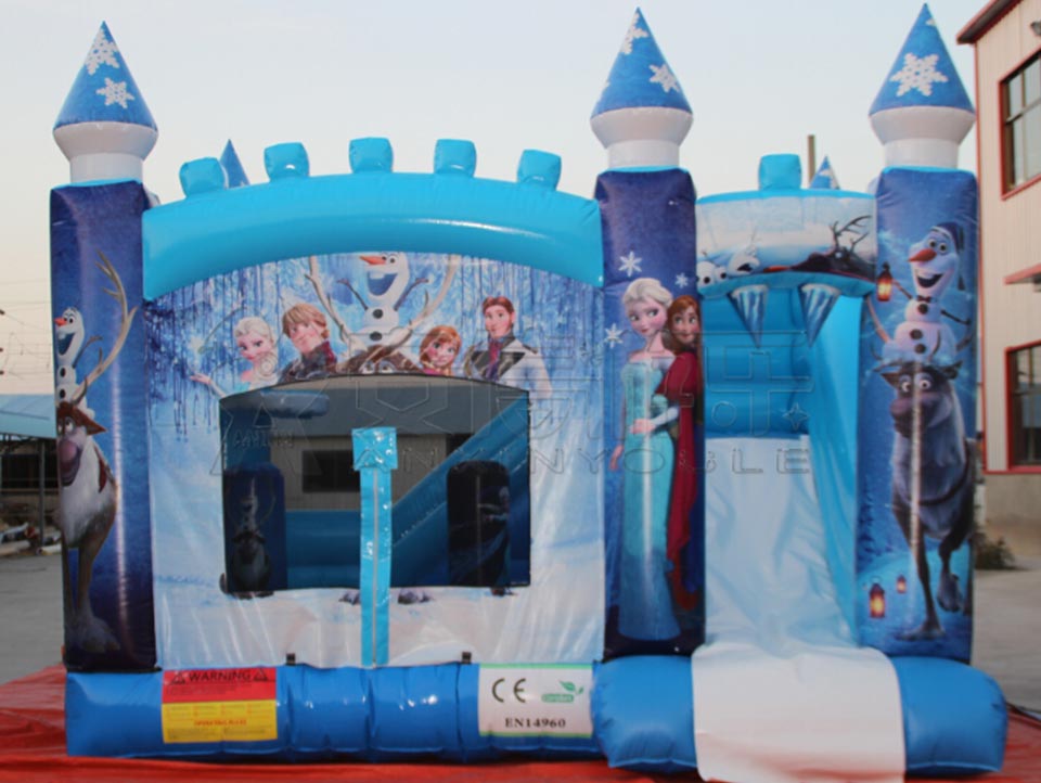 Inflatable Frozen Theme Castle