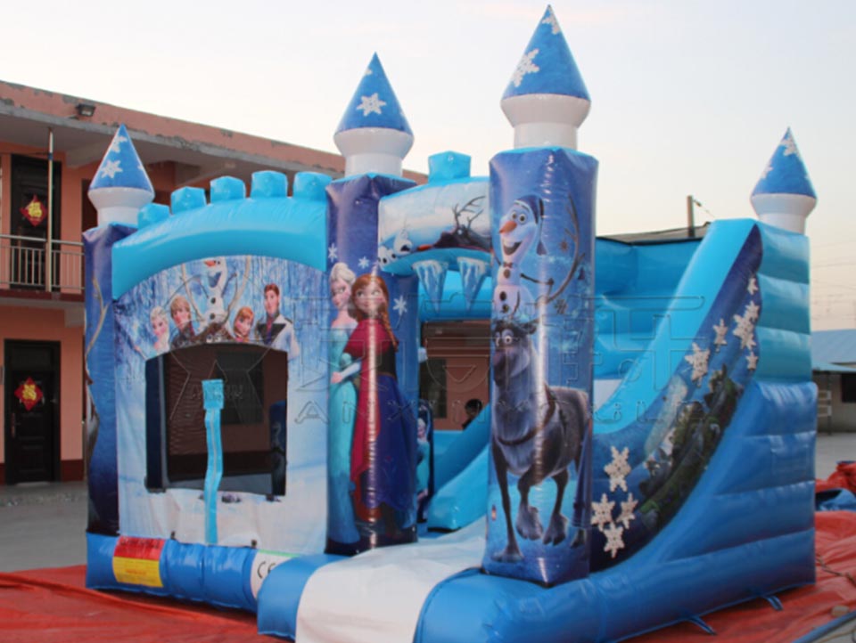 Inflatable Frozen Theme Castle