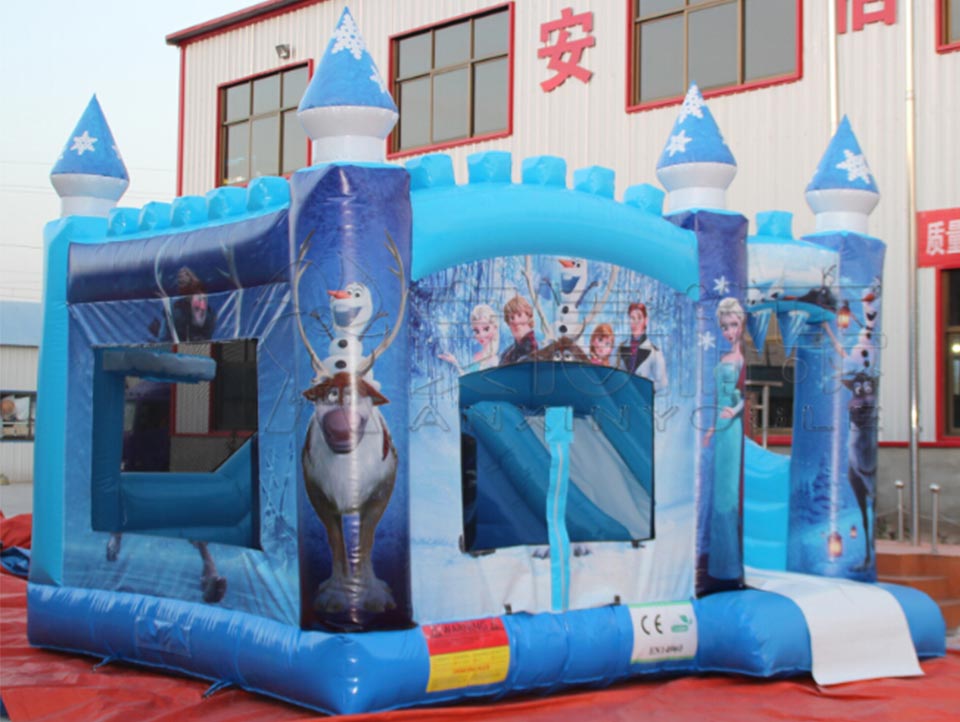 Inflatable Frozen Theme Castle